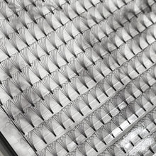 Load image into Gallery viewer, 6D Super-Dark Short Stem Premade Volume Fan MEGA Tray - D Curl 0.07