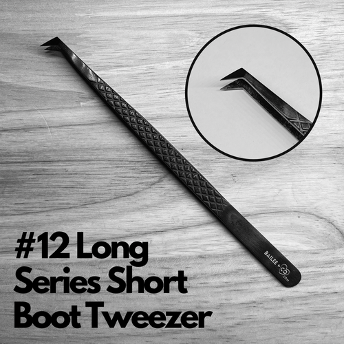 #12 • Long Series Short Boot Tweezer