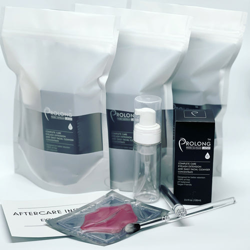 White Aftercare Kit with Foam Cleanser 10PK