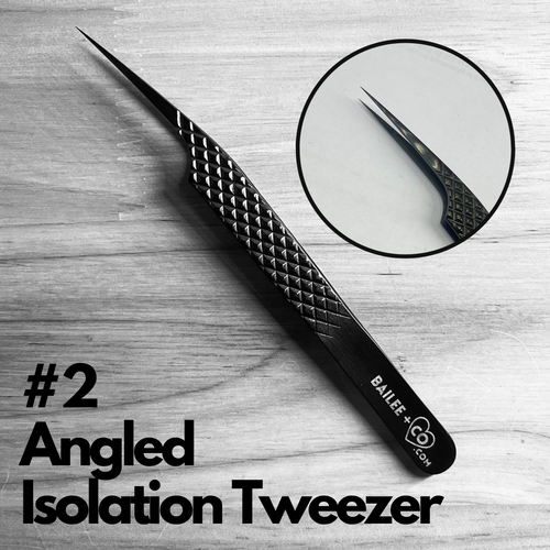 #2 • Angled Isolation Tweezer