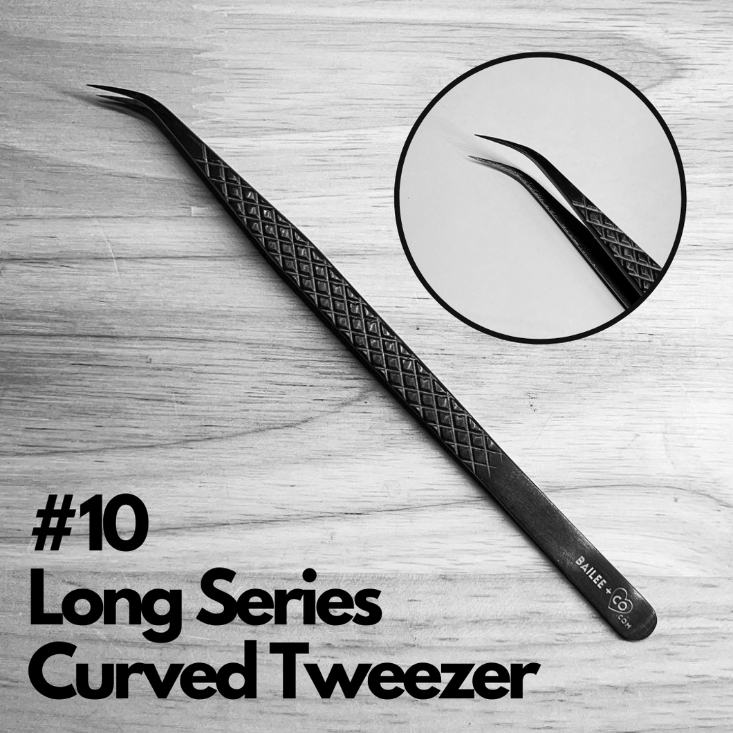 #10 • Long Series Curved Tweezer