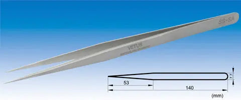 Vetus SS-SA X-Long Straight Tweezer