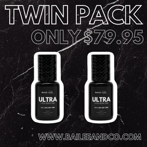 ULTRA Lash Extention Glue Twin Pack