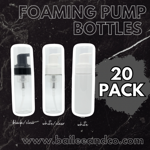 Empty Foaming Pump Bottle 20 Pack