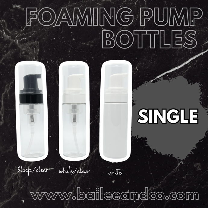 Empty Foaming Pump Bottle Single
