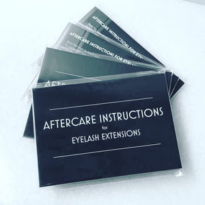 Aftercare Cards
